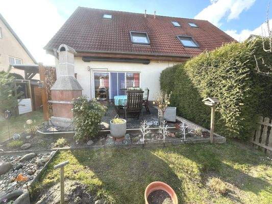 Hausansicht Gartenseite