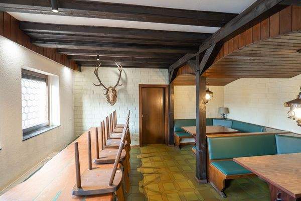 Gastraum Richtung Saal