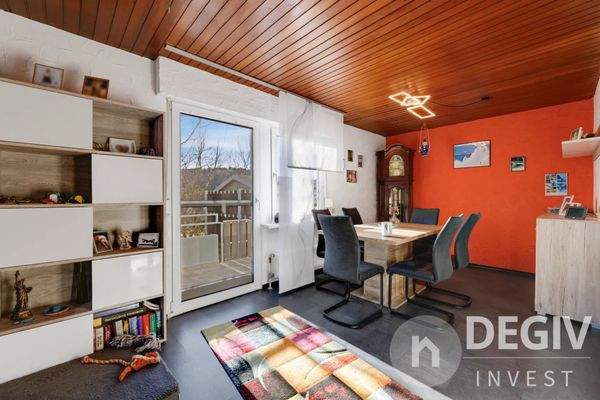 Essbereich im Erdges