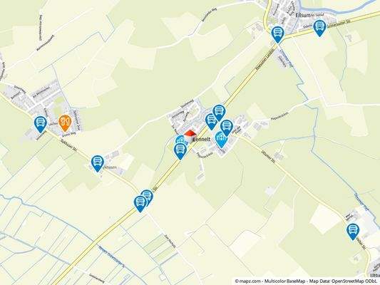 Geolyzer Kartenausschnitt