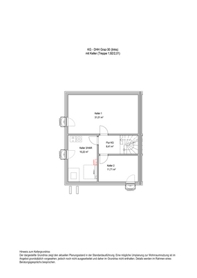 KG ausgebaut !DHH Graz-30-(links)-mit Keller (8,00 x 10,00 m)