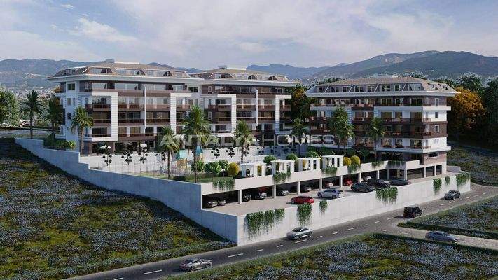Stylish Flats with Mountain Views in Alanya Kestel