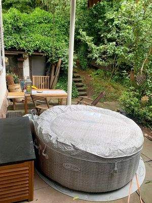 Blick auf die Terrasse