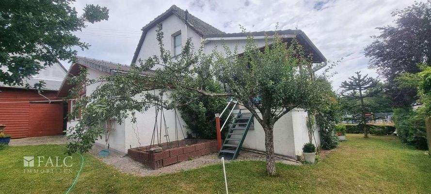 Terrassen Zugang Garten