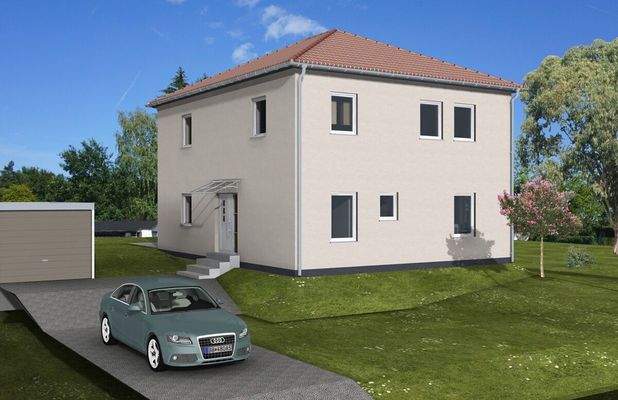 Hausbeispiel Straßenansicht