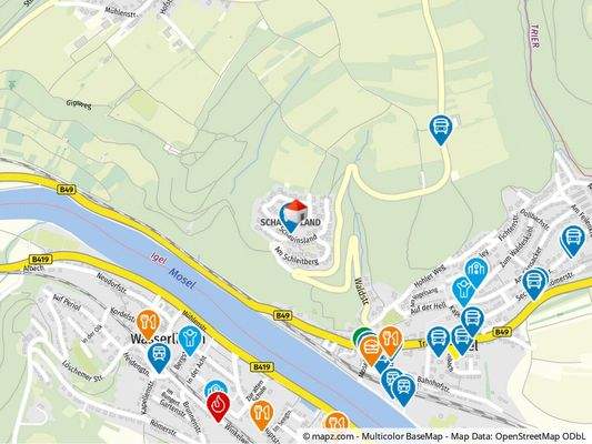 Geolyzer Kartenausschnitt