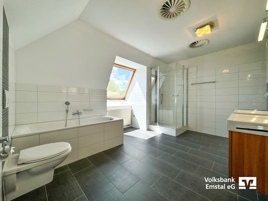 Tageslichtbad Dachgeschoss