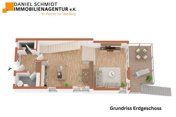 Grundriss Erdgeschoss DHH RE