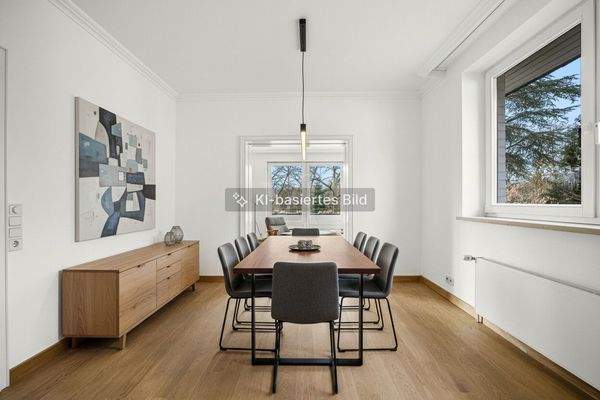 Esszimmer visualisiert