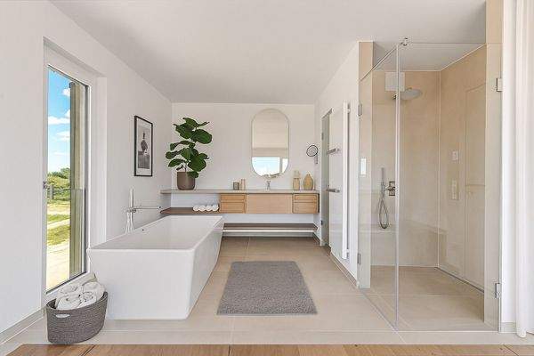 En-Suite Vollbad, Einrichtungsbeispiel