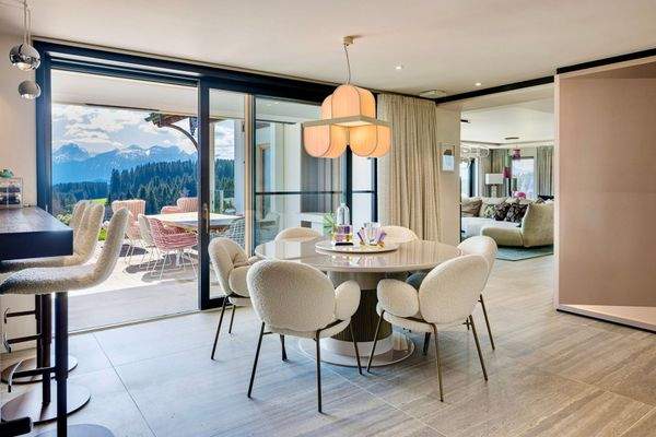 Essbereich mit Terrassenzugang