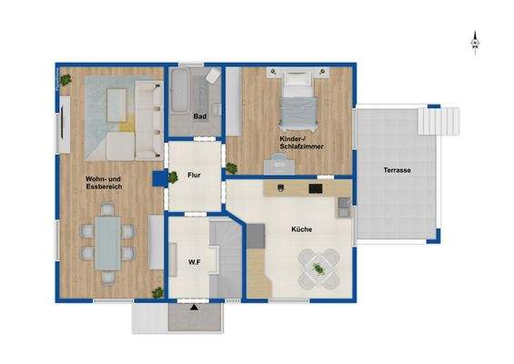 Grundriss Erdgeschoss