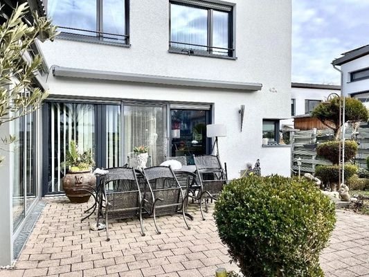 Terrasse Hausansicht