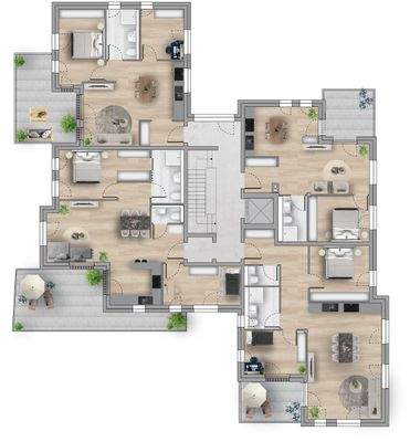 Geschossgrundriss OG1