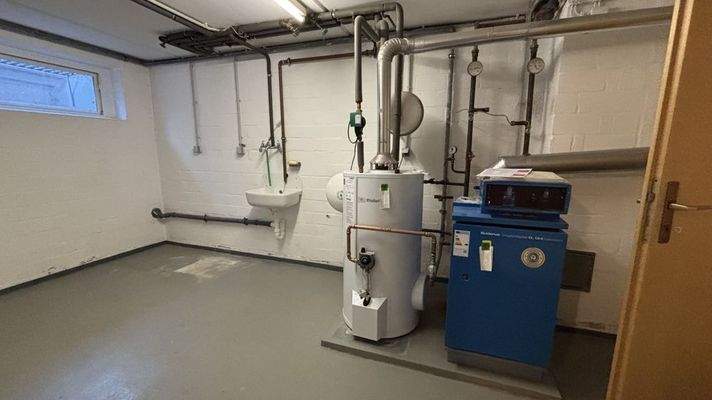 Gasheizung im Keller