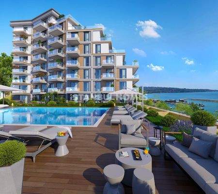 Elegant Flats within a Sea View Project in Buyukcekmece