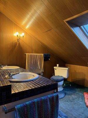 Ansicht Badezimmer im DG