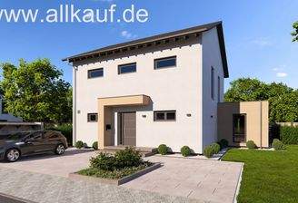Hausansicht Satteldach