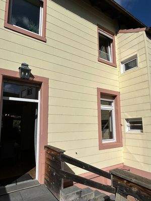 Gartenansicht von Südterrasse