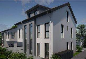 Moderne Stadthäuser mit intelligenter Raumnutzung und großzügiger Fensterfassade - Ihr urbanes Zuhause mit Weitblick!