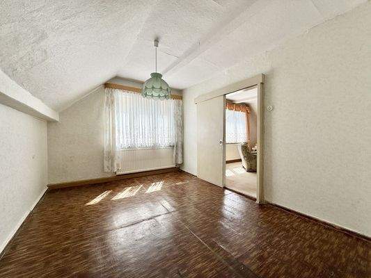 Zimmer im Dachgeschoss