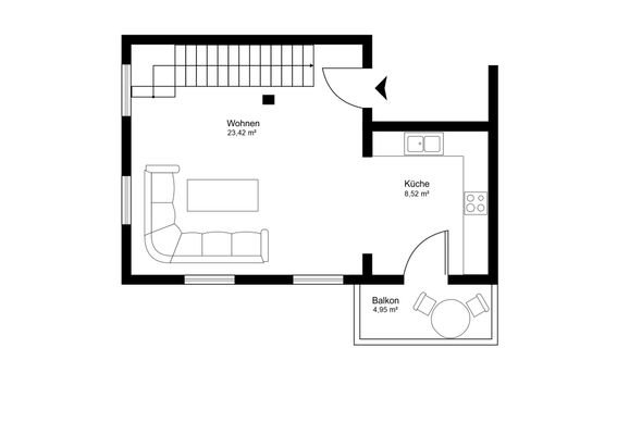 Maisonettewohnung OG 