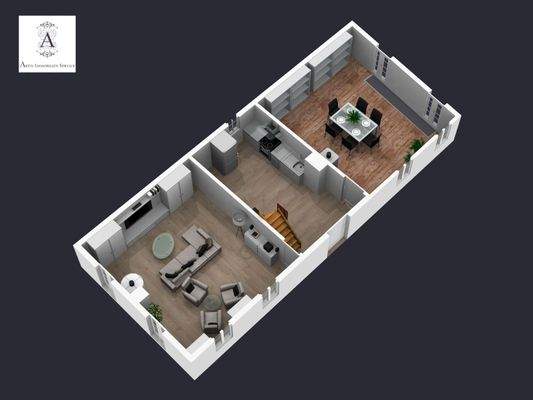 3D-Plan EG Ansicht 1