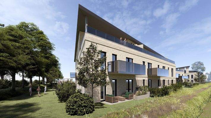 Terrassen Haus 5 aus West