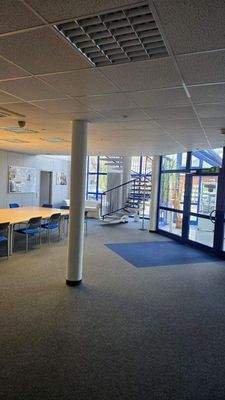 Treppenaufgang zum 1. OG