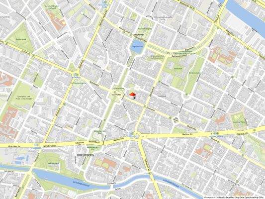 Geolyzer Kartenausschnitt