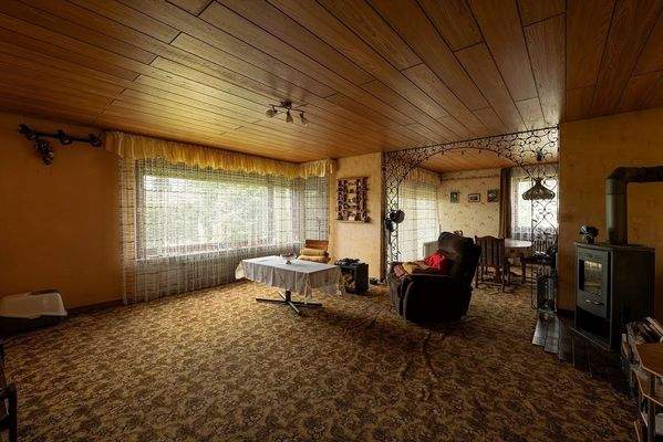 Wohnzimmer mit Blick zum Essplatz