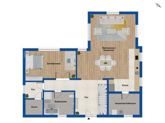 Grundriss - Erdgeschoss