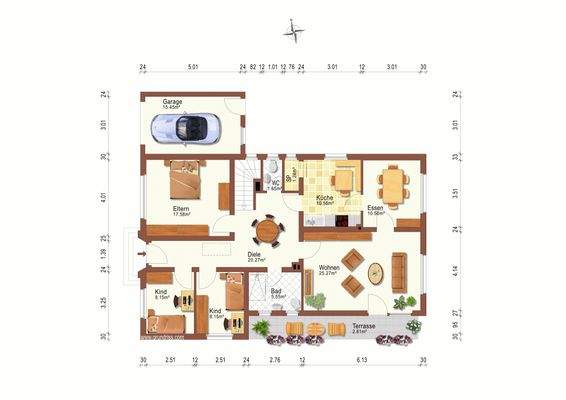 Grundriss Erdgeschoss