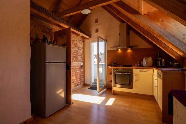 Offene Küche Dachgeschoss