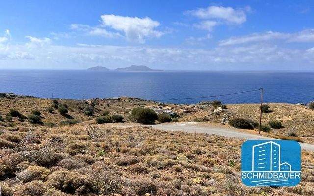 Kreta, Agios Pavlos: Grundstück mit herrlichem Blick auf das Libysche Meer zu verkaufen