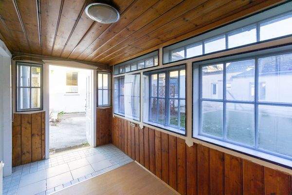 Veranda rechter Hoftrakt