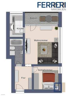 Grundriss 1. Obergeschoss