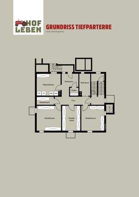 Grundriss Tiefparterre