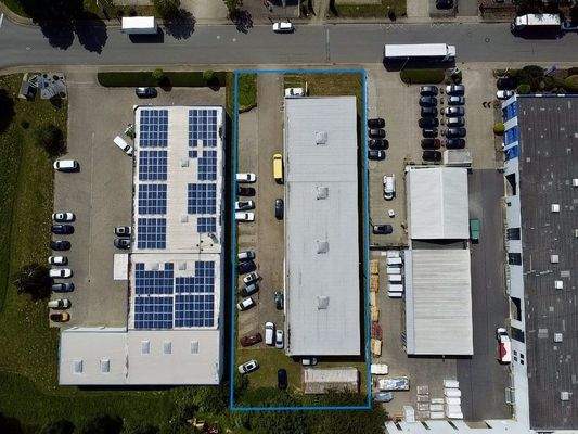 Vogelperspektive Grundstück