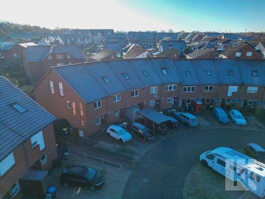 Das Haus in gepflegter Nachbarschaft