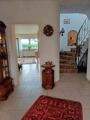 Diele / Treppenhaus in Rundbauweise