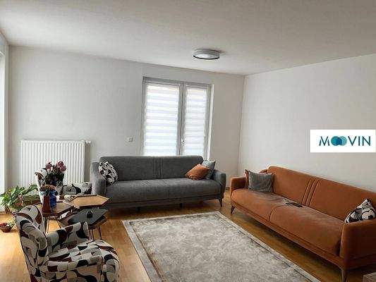 Ansicht II: Wohn- und Esszimmer