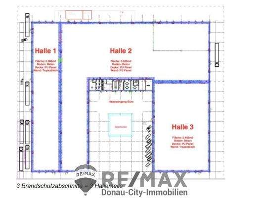 31 Grundriss Halle
