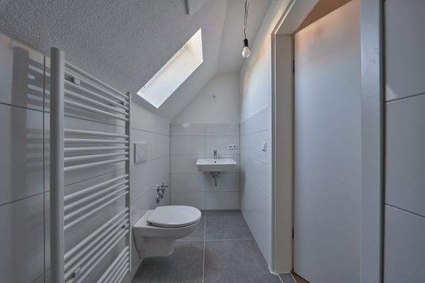 Tageslichtbad im 1. Dachgeschoss