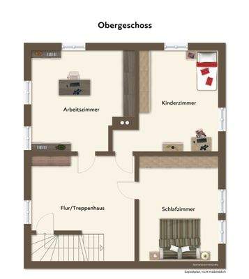 Grundriss Obergeschoss