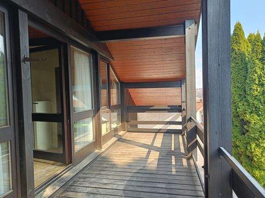 Balkon - Zugang über Elternschlafzimmer