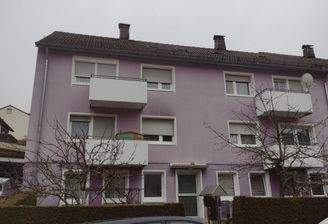 die vordere Hausansicht