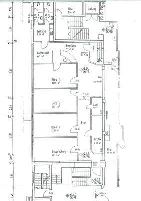 Grundriss Büro 180m² 2. OG-1