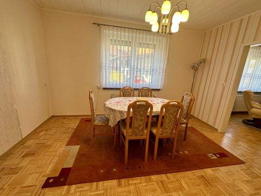 Esszimmer im Erdgeschoss