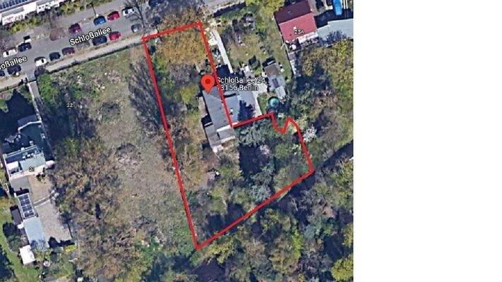 Luftaufnahme Schlossallee 24